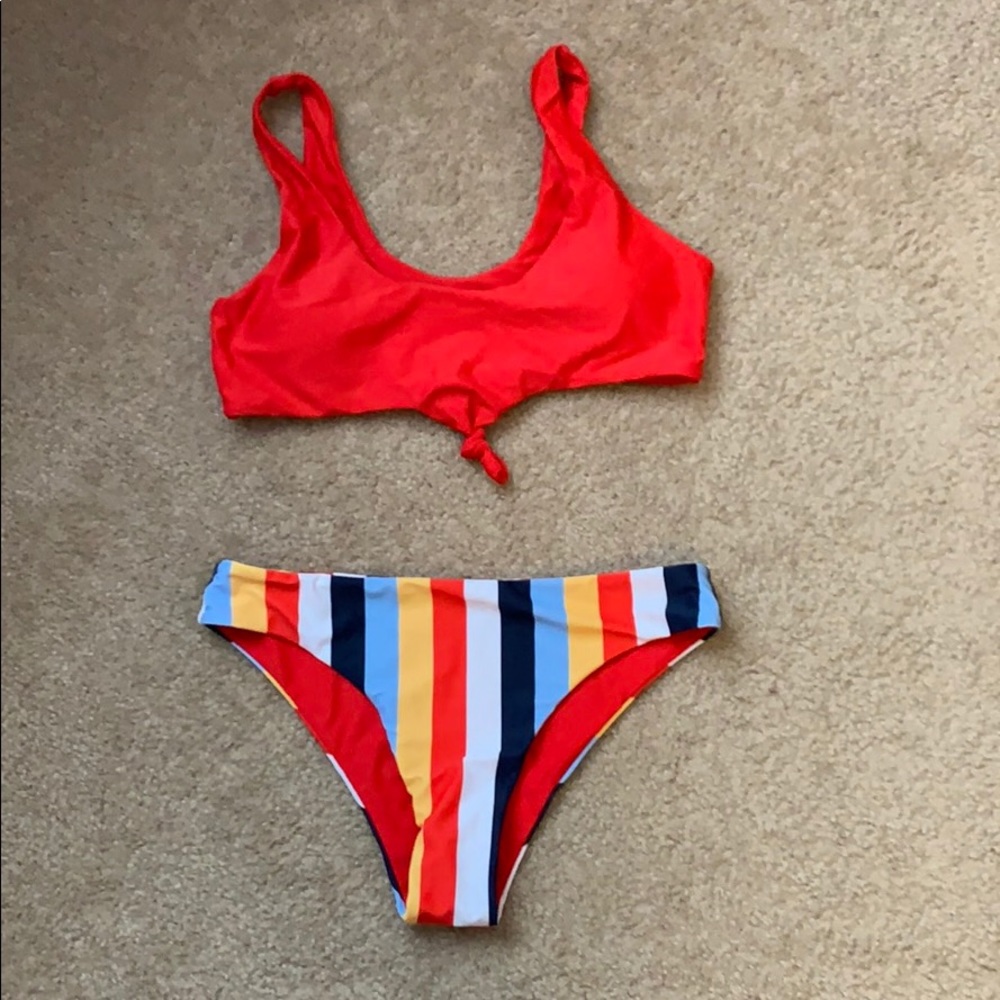 2 piece bathing suit